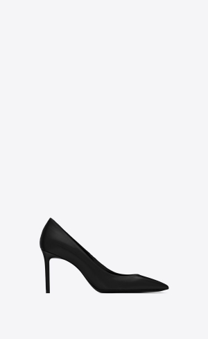 YSL Anja Pumps In Smooth Leder Schwarz | 14298-ZADU