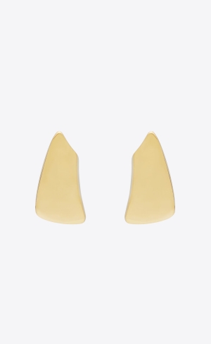YSL Comet Earrings In Metal Gold | 27584-TIAY