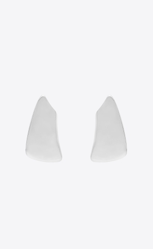 YSL Comet Earrings In Metal Palladium | 97013-ZLQT