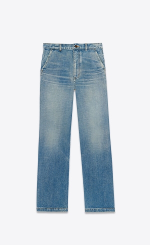 YSL Jane Jeans Blau | 39042-LRUN