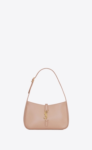 YSL Le 5 À 7 In Smooth Leder Braun | 31489-PNKR