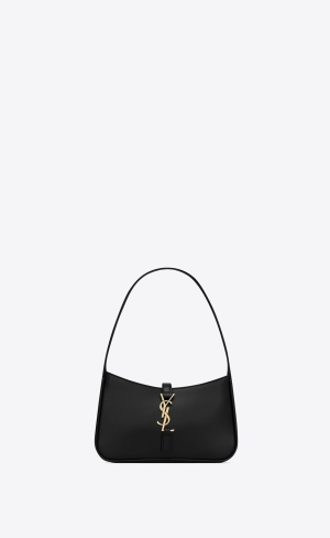 YSL Le 5 À 7 Mini In Smooth Leder Noir | 10629-EFVB