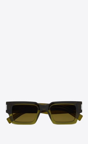 YSL Sl 572 Khaki Silber | 59826-ZUFN